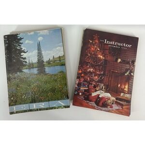 Vintage Lot Of 20 LDS Improvement Era & Instructor Magazines 50/60s Mormon Lot 4